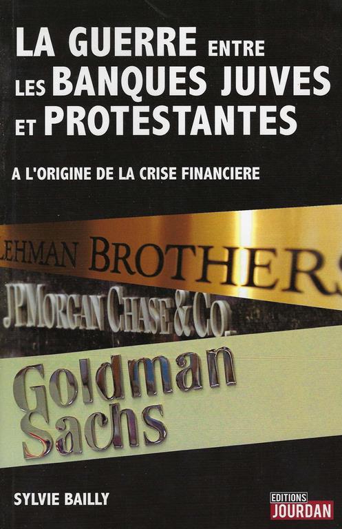 La guerre entre les banques jiuves et protestantes. A l'origine de la crise financiere - copertina