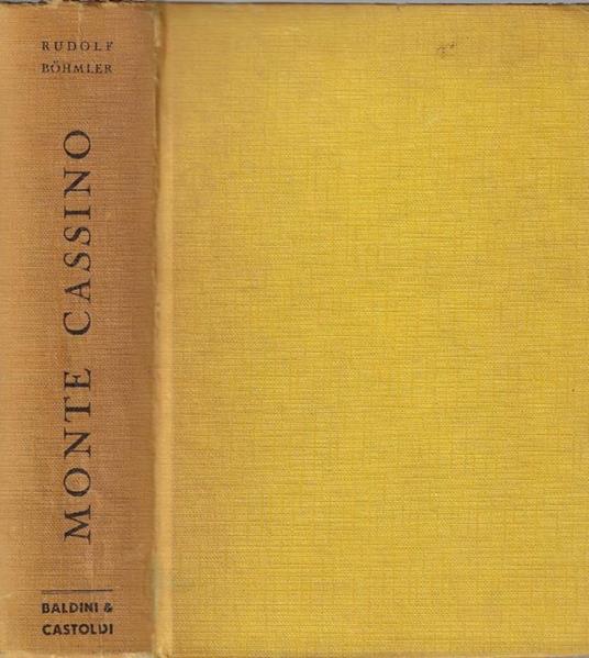 Monte Cassino - Rudolf Bohmler - copertina