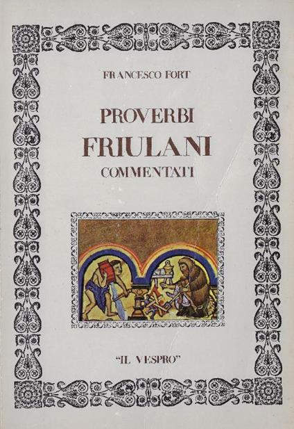 Proverbi friulani commentati - copertina