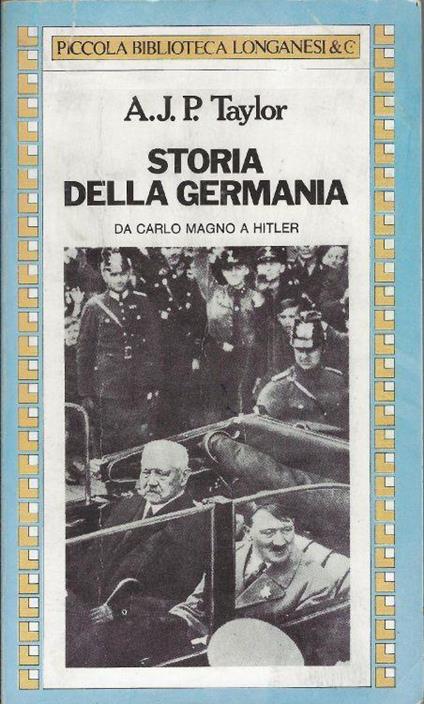 Storia della Germania - A. J. P. Taylor - copertina