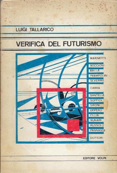 Verifica del futurismo - Luigi Tallarico - copertina