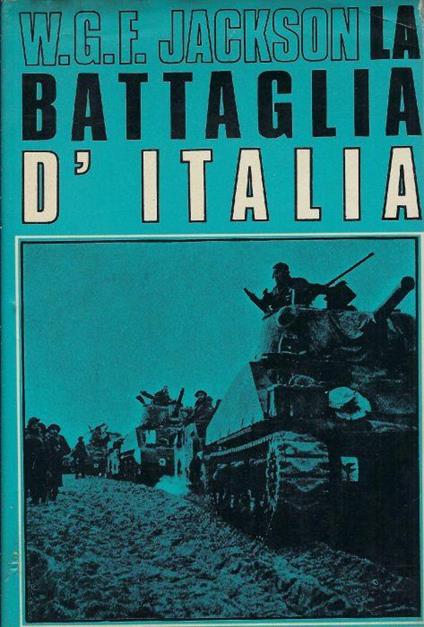 La battaglia d'Italia - William G. F. Jackson - copertina