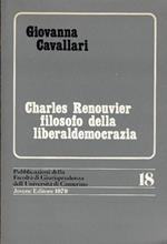 Charles Renouvier filosofo della liberaldemocrazia