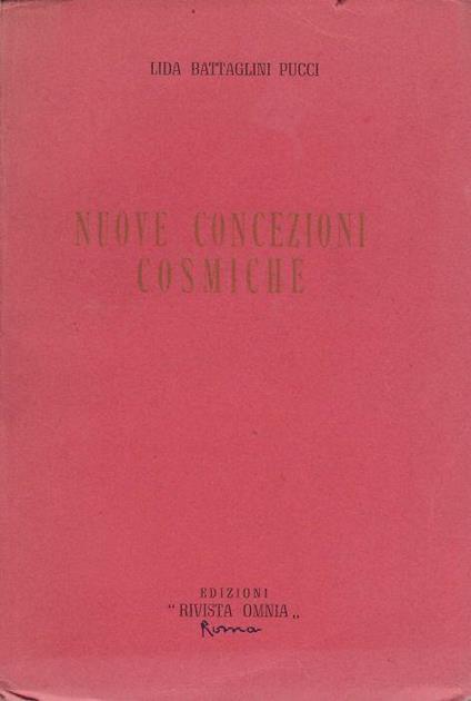 Nuove concezioni cosmiche - copertina