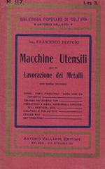 Macchine utensili per la lavorazione dei metalli