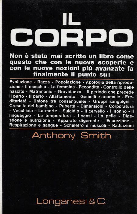 Il corpo - Anthony Smith - copertina