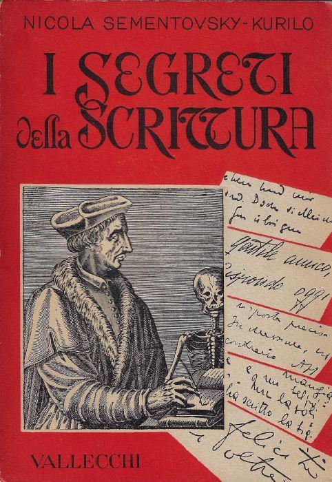 I segreti della scrittura - Nicola Sementovsky-Kurilo - copertina