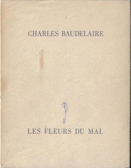 Les fleurs du mal - Charles Baudelaire - copertina