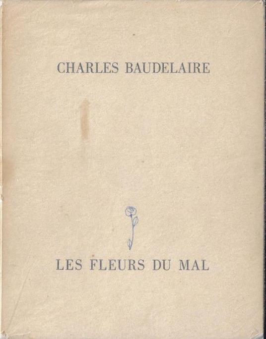 Les fleurs du mal - Charles Baudelaire - copertina