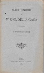 Scritti inediti di Mr. Gio. Della Casa