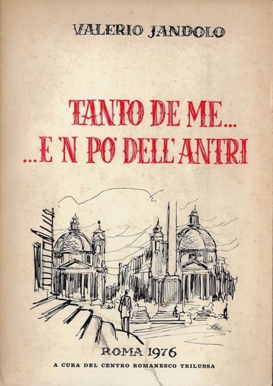 Tanto de me... e 'n pò dell'antri - Valerio Jandolo - copertina