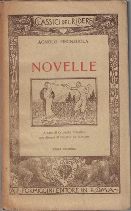 Novelle - Agnolo Firenzuola - copertina