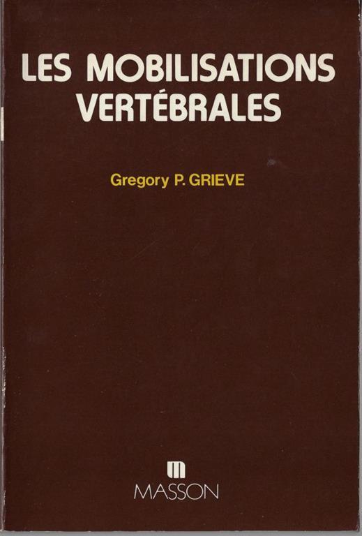 Les mobilisations vertébrales - copertina