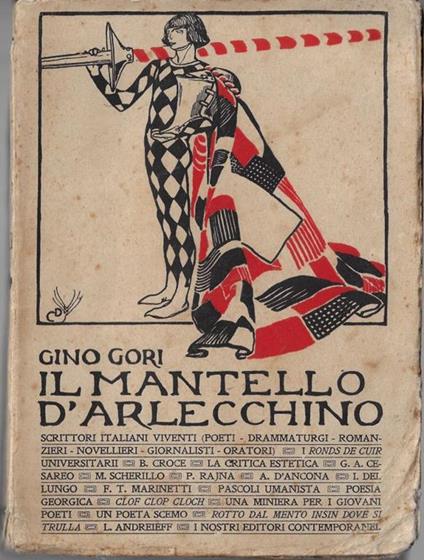 Il mantello di Arlecchino - Gino Gori - copertina