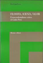 Filosofia, scienza, valori : il trascendentalismo critico di Giulio Preti