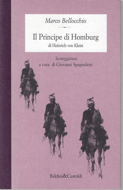 Il principe di Homburg - Marco Bellocchio - copertina