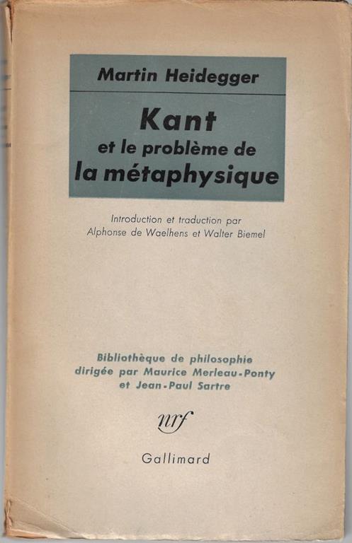 Kant et le problème de la métaphysique - Martin Heidegger - copertina