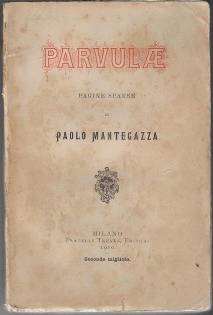 Parvulae - Paolo Mantegazza - copertina