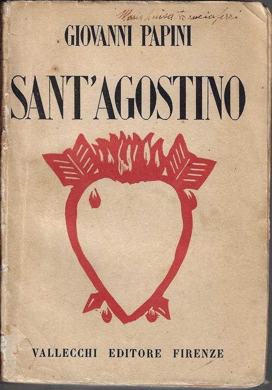 Sant'Agostino - Giovanni Papini - copertina