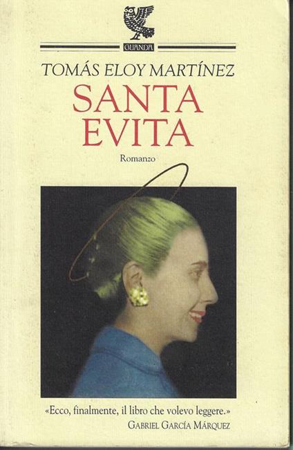 Santa Evita - Tomás Eloy Martínez - copertina