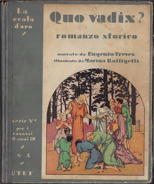 Quo vadis? : romanzo di Enrico Sienkiewicz - copertina