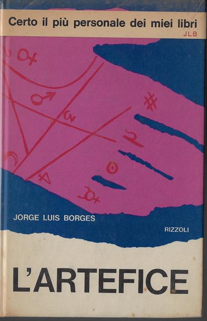L' artefice - Jorge Luis Borges - copertina