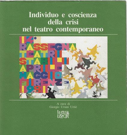 Individuo e coscienza della crisi nel teatro contemporaneo - copertina