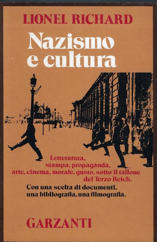 Nazismo e cultura - Lionel Richard - copertina
