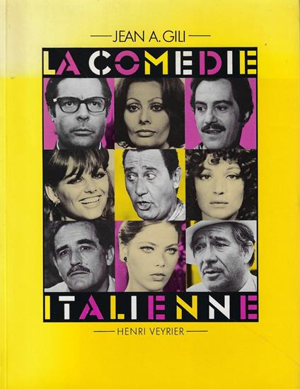 La comedie italienne - Jean A. Gili - copertina