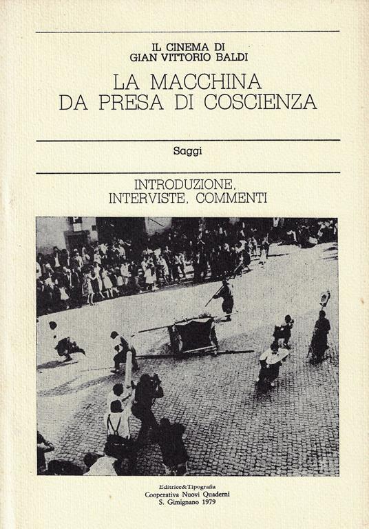 Introduzione, interviste, commenti - Gianvittorio Baldi - Libro Usato - Coop.  nuovi quaderni - | IBS