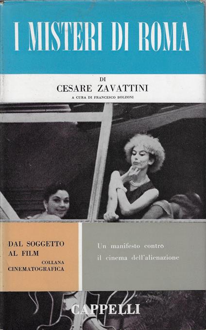 I misteri di Roma - Cesare Zavattini - copertina