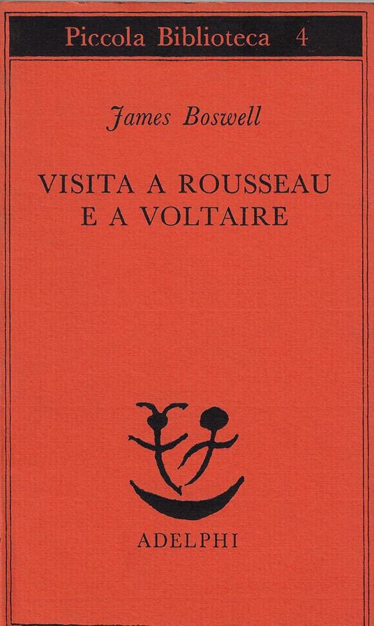 Visita a Rousseau e a Voltaire - James Boswell - copertina