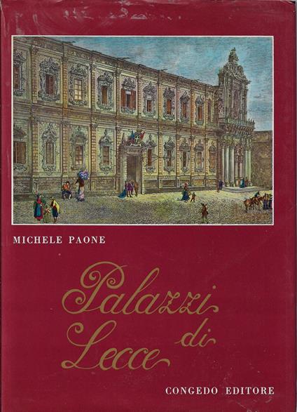 Palazzi di Lecce - Michele Paone - copertina