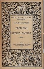 Problemi di storia antica