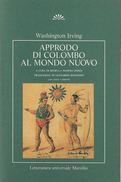 Approdo di Colombo al mondo nuovo - Washington Irving - copertina
