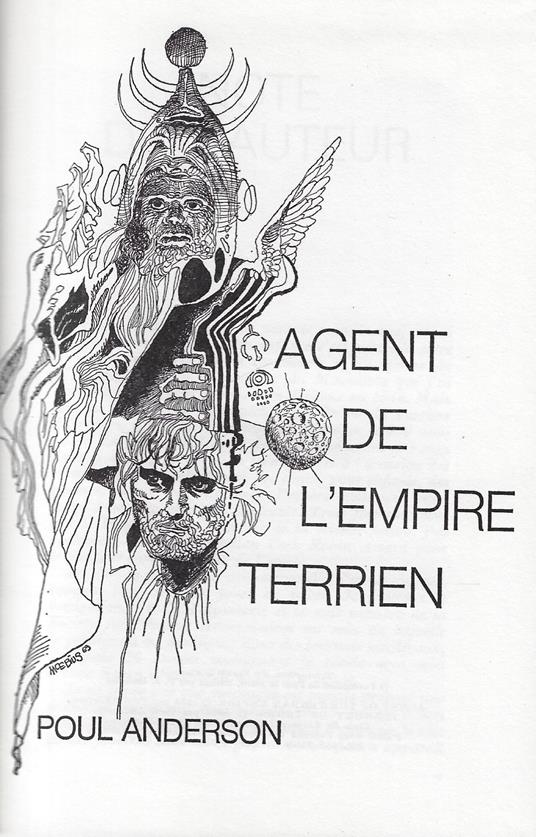 Agent de l'empire terrien - Poul Anderson - copertina