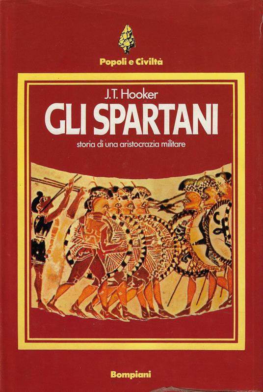 Gli spartani - J. T. Hooker - copertina