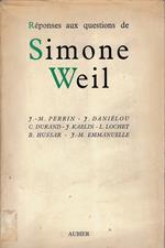 Reponses aux questions de Simone Weil