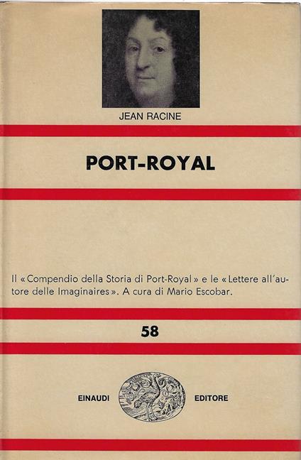 Port-Royal - Jean Racine - copertina