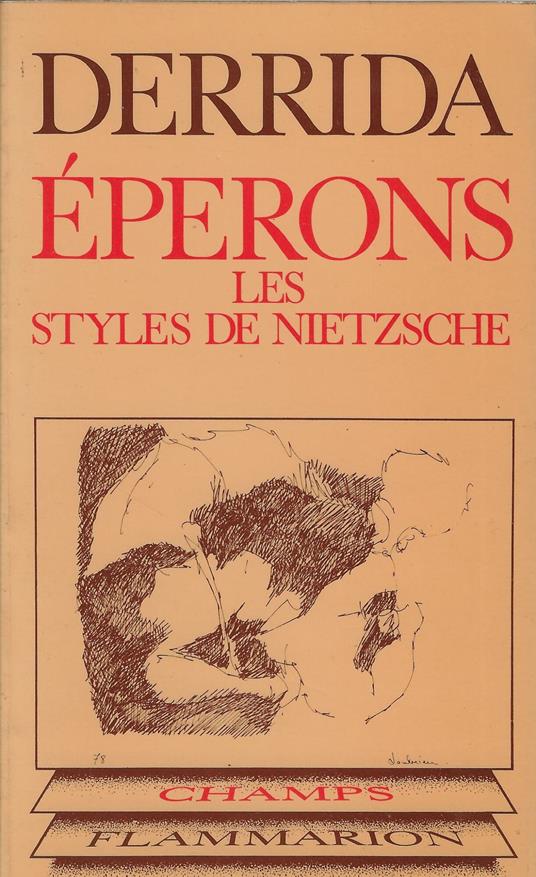 Eperons : les styles de Nietzsche - Jacques Derrida - copertina