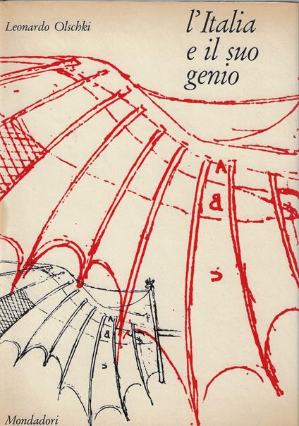 L' Italia e il suo genio - Leonardo Olschki - copertina