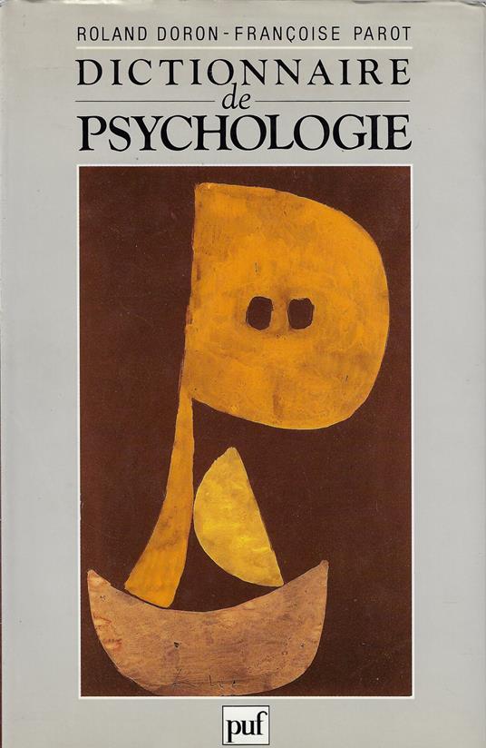 Dictionnaire de psychologie - copertina