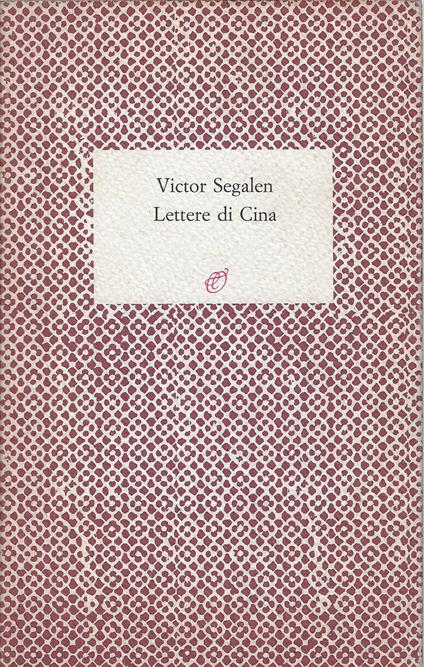 Lettere di Cina - Victor Segalen - copertina