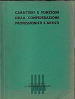 Caratteri e funzioni della confederazione professionisti e artisti