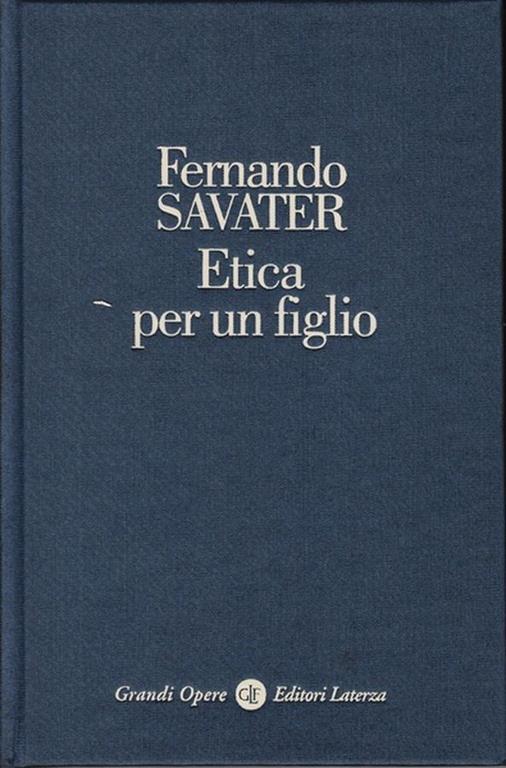 Etica per un figlio - Fernando Savater - copertina
