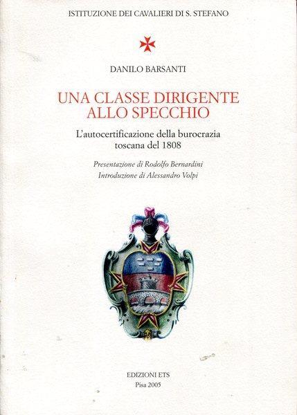 Una classe dirigente allo specchio - Danilo Barsanti - copertina