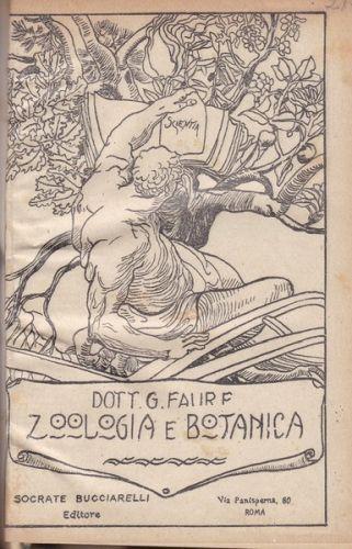 Zoologia e botanica - Gabriel Faure - copertina