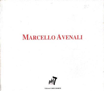 Marcello Avenali (1912-1981) Opera informale - copertina