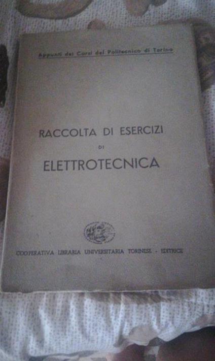 raccolta di esercizi di elettrotecnica - copertina