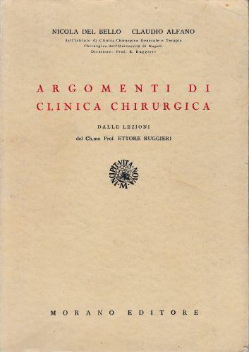 Argomenti di clinica chirurgica - copertina